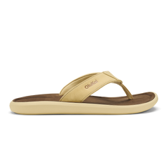 Olukai Toasted Coconut/Tan Pili Men's Waterproof Leather Sandals 10553-TC34