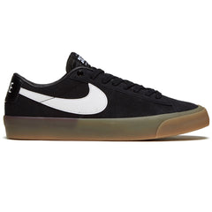 Nike SB Zoom Blazer Low Pro GT Shoes - Black/White/Black/Gum Light Brown