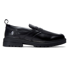 Hours Is Yours Cohiba PD Lug Loafer Shoes - Black