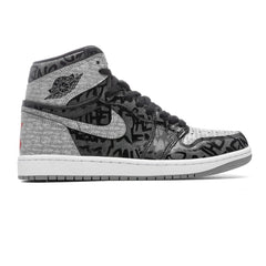 Air Jordan 1 Hi OG "Rebellionaire" - Black/White/Particle Grey