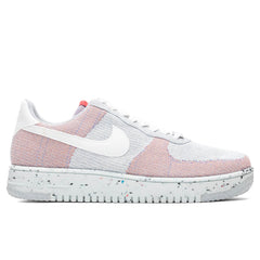 Air Force 1 Crater Flyknit - Wolf Grey/White