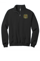 Cadet Collar 1/4 Zip Pullover (EMBROIDERED LOGO)