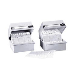 Card box for approx. 800 cards - A5 landscape orientation - Light gray - Ruck Ruck