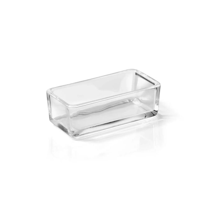 Clear Glass Instrument Container - Ruck Ruck 120-x-60-x-40-mm