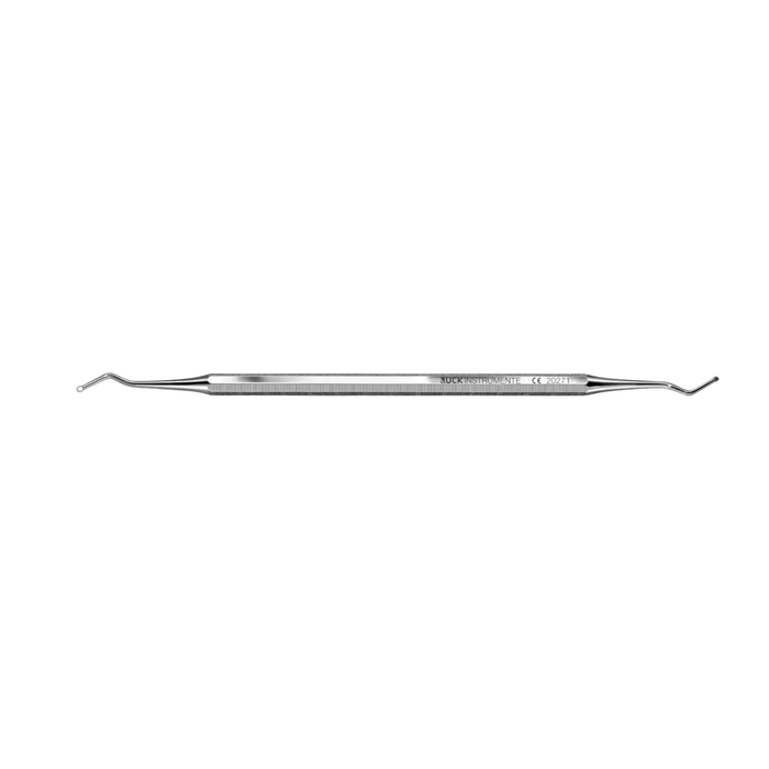 Double curette small heads - Length: 17 cm - Ruck Ruck