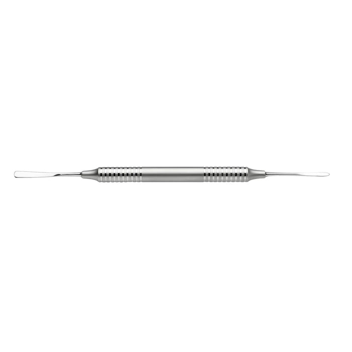 Rounded/truncated double curette - 18.5 cm - Ruck - My Podologie