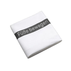 Fabric with interlacing - Foot and care - 50 x 70 cm - Ruck Ruck Gray