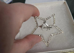 Good condition Mason star Jewelry pin