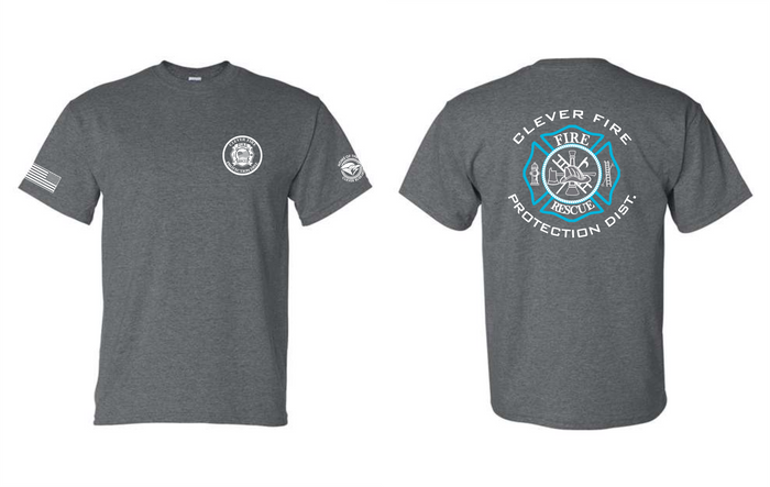 Grey Chief Officers Tee-Clever Bluejays