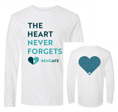 Heart Never Forgets Unisex Long Sleeve Tee