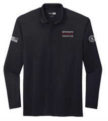 Lightweight Long Sleeve Polo with BFR Maltese