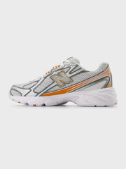 New Balance 740 Sneakers | White/Classic Orange