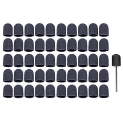 Pack - Round abrasive cap holder 7005 + 50 abrasive caps 0503 Coarse grain - 13 mm - Ruck Ruck