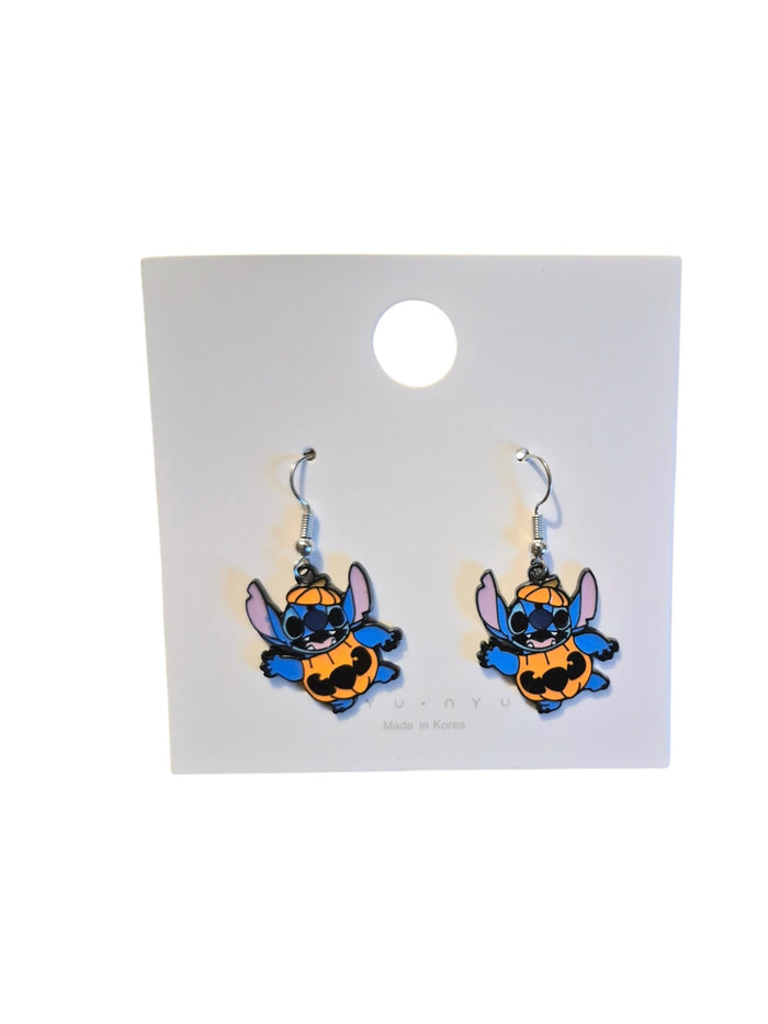 Stitch Halloween earrings