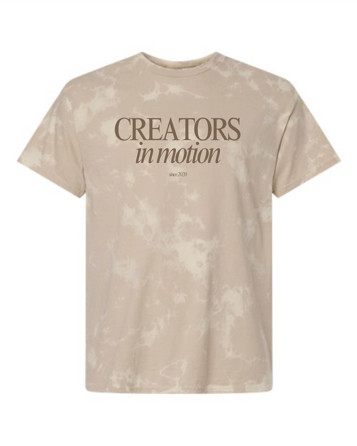 Stylized Bleach Dyed Tee