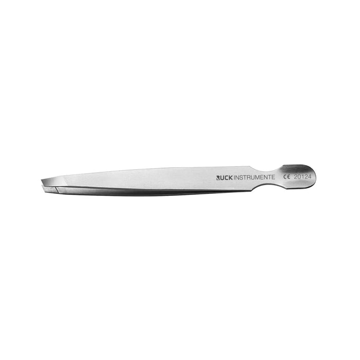 Tweezers with cuticle pusher - Length: 9.5 cm - Cutting edge: 3 mm - Ruck Ruck