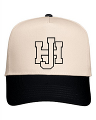 Varsity Letter Structured Two Tone Cap