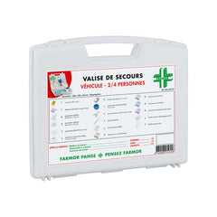 Vehicle emergency suitcase - 2 to 4 people - Farmor - My Podologie