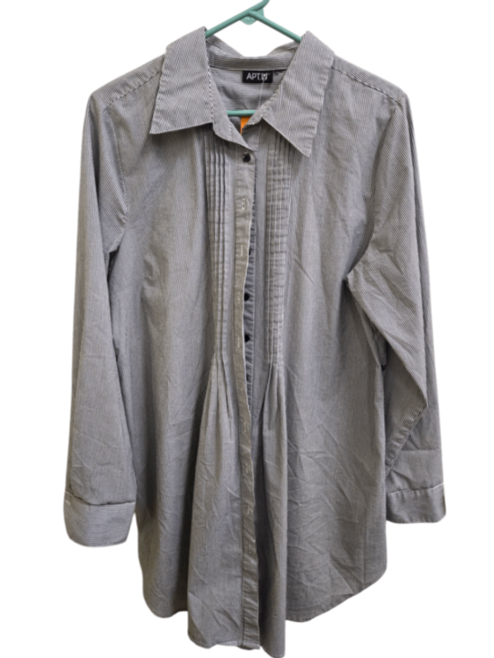 Very Good L? striped Apt. 9 Shirt Dress