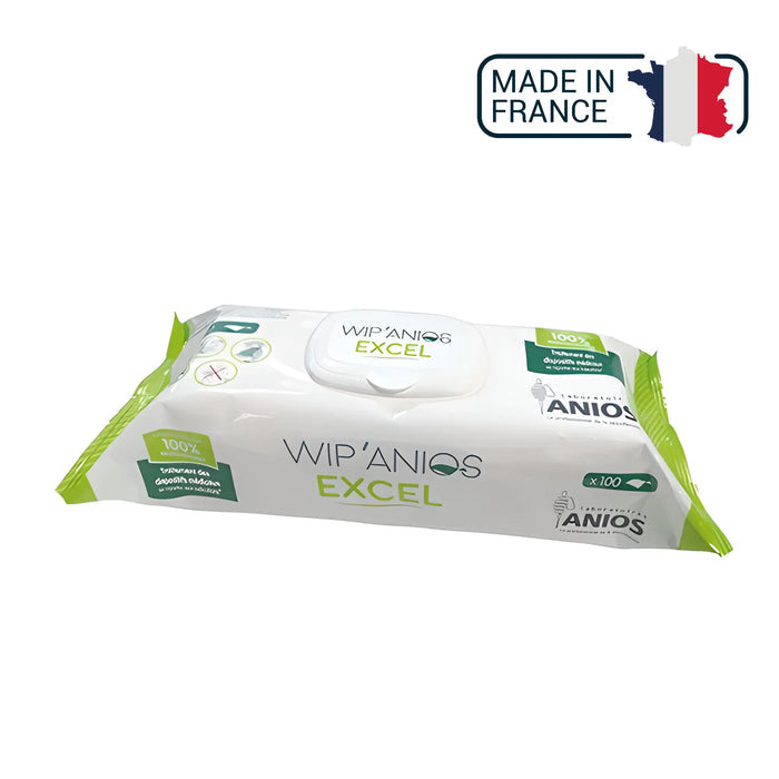 Wip'Anios Excel - 100 Wipes - Anios - My Podology