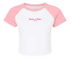 Women's Illustrated Raglan Baby Tee
