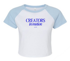 Women's Stylized Raglan Baby Tee