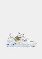 Fuga Nylon Sneakers - White Yellow