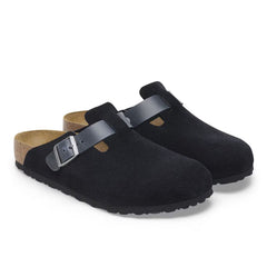 Birkenstock Boston BS Suede "Midnight"
