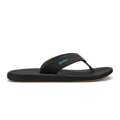Olukai Lava Rock/Bold Blue Men's Lightweight Beach Sandals 10549-LR5G