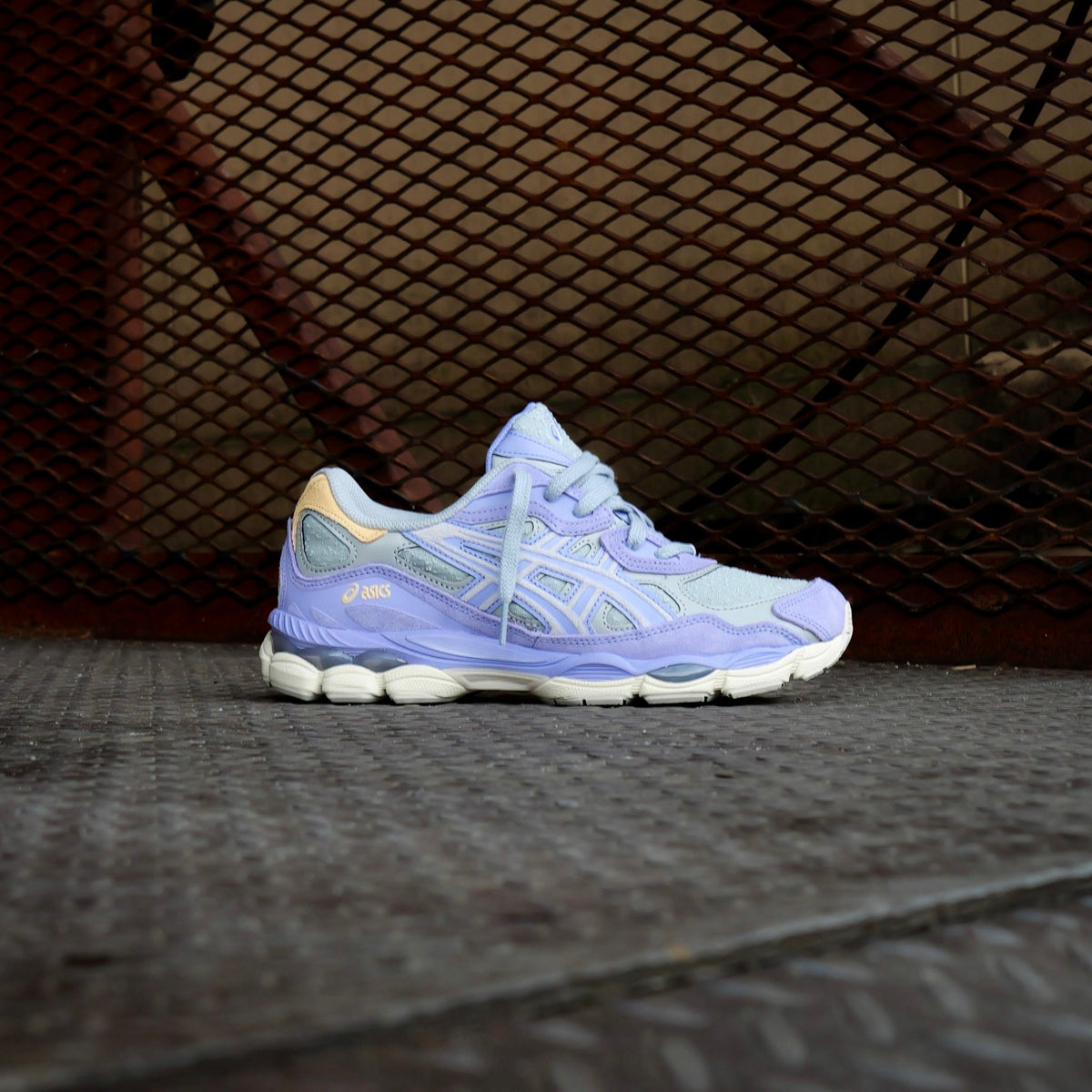 Mens Asics Gel-NYC (Piedmont Grey/Blue Bell)