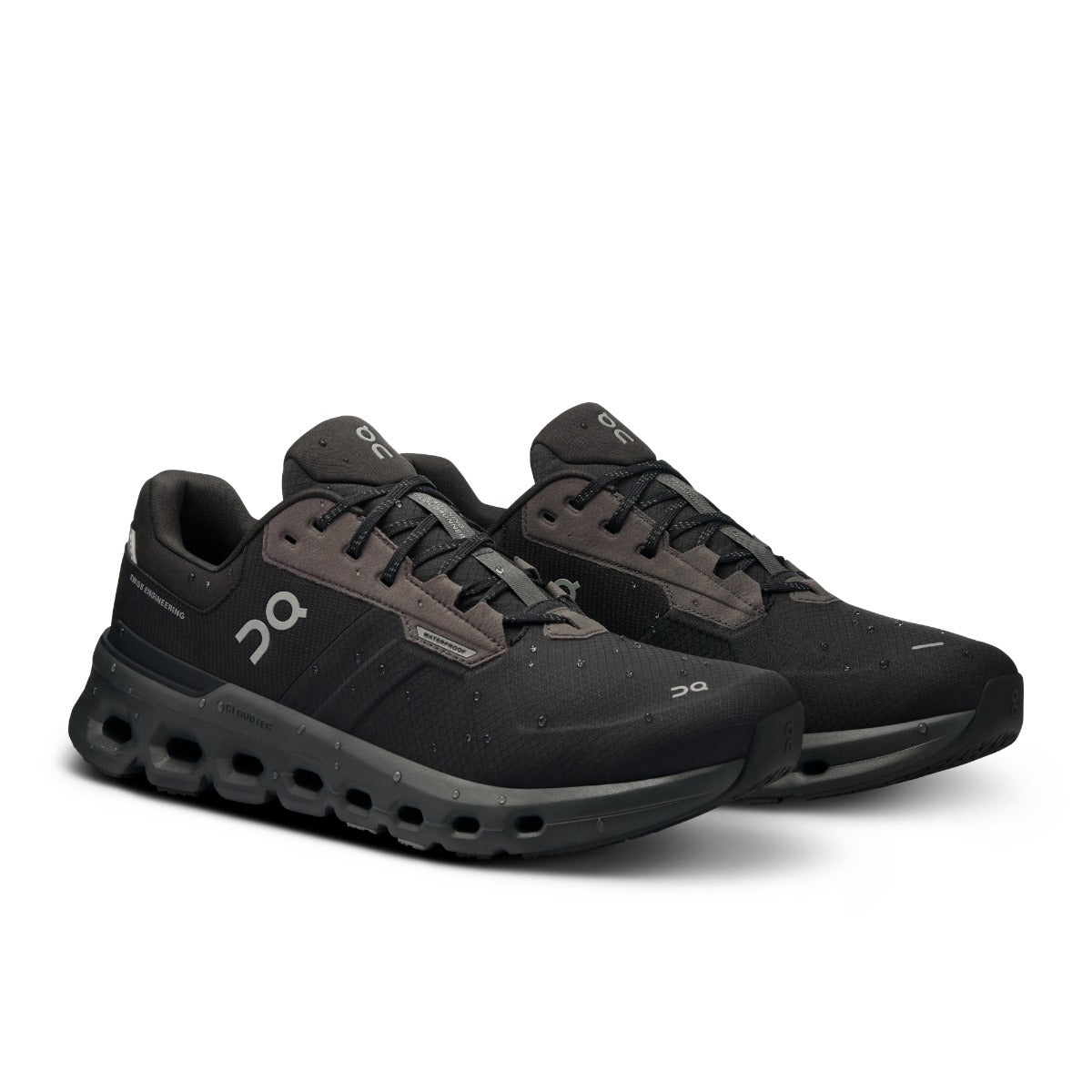 On Magnet/Black Cloudrunner 2 Waterproof Men's Running Shoes 3ME10152130