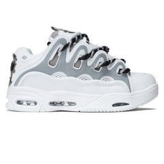 Osiris D3 2001 Shoes - 25 Years/White/Silver