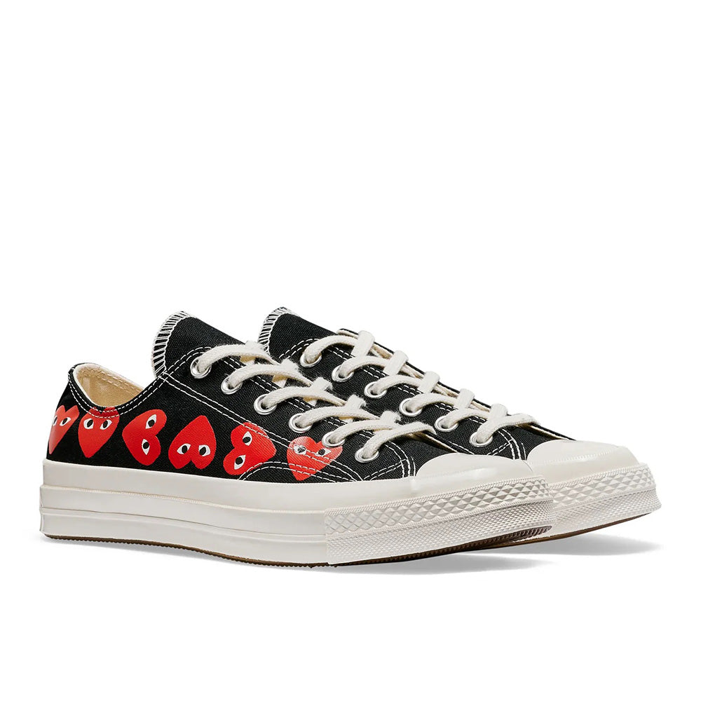 COMME DES GARÇONS X Converse  Multi Heart Chuck 70 Lo Top