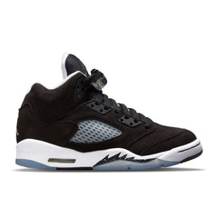 Air Jordan 5 Retro (GS) 'Oreo' - Black/Cool Grey