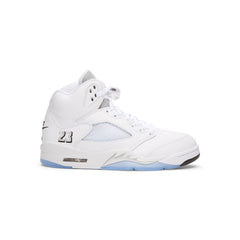Jordan Air Jordan 5 Retro "White Metallic" (White/Black-Metallic Silver)