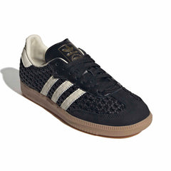 Adidas Women's Samba OG Leather Crochet - Black