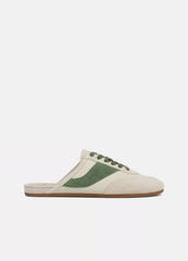 Solstice Suede Sneaker Mule - Moonlight Garden Green