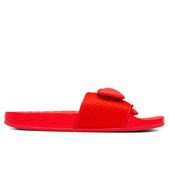 Adidas Originals x Pharrell Williams Boost Slide - Active Red