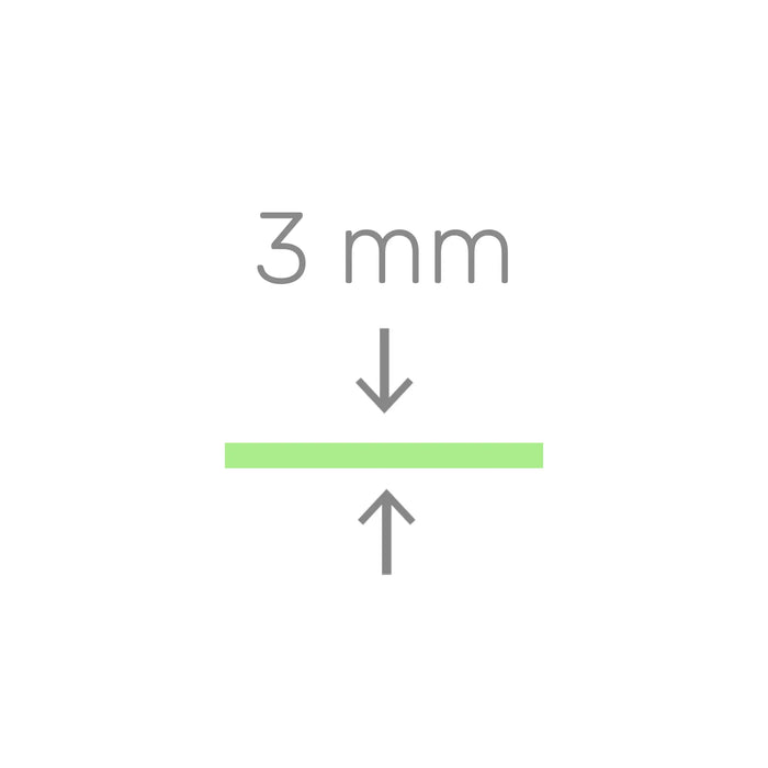 3mm / Lime green / 820 x 580mm