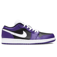 Air Jordan 1 Low - Court Purple/White/Black