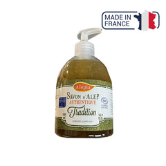 Aleppo Liquid Soap Authentic Tradition 1% Laurel - 500 mL - Alépia Alépia