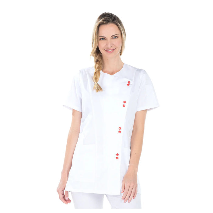 Twill White / Red / T0 - XS