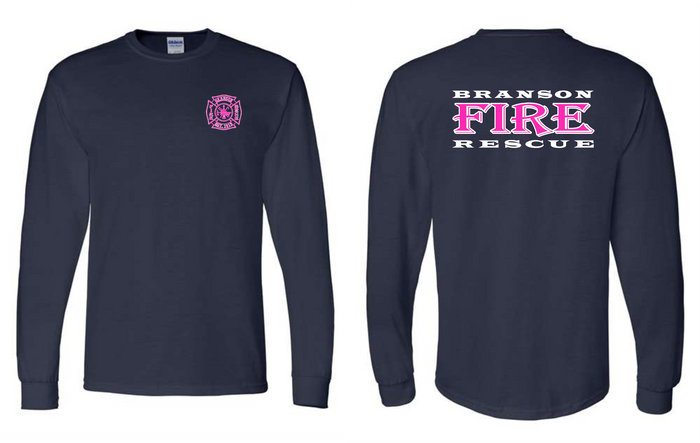 Breast Cancer Awareness-Gildan Long Sleeve T-Shirt