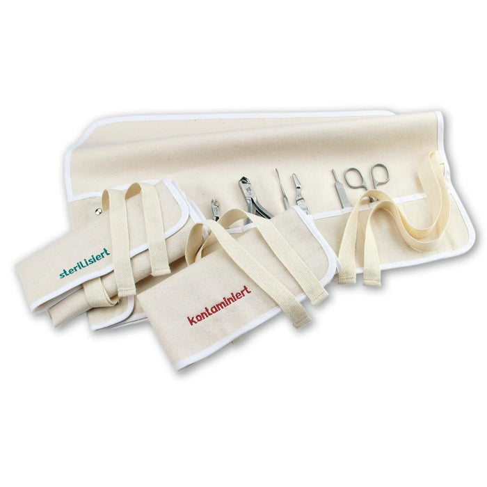 Cotton instrument transport case with sterilized or contaminated embroidery - Ruck - My Podologie