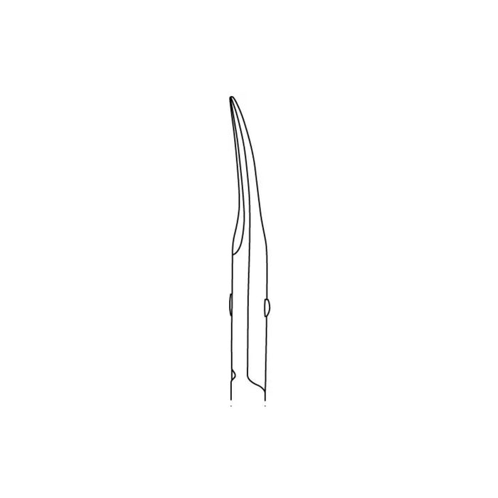 Cuticle scissors - Length: 9 cm - Ruck Ruck