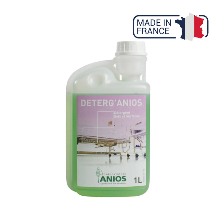 Deterg'anios - Floors and Surfaces - Wetting, dispersing and solubilizing effect - 1 L or 5L - Anios Anios
