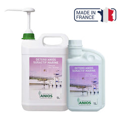Deterg'anios suractive Marine - Floors and Surfaces - Wetting, dispersing and solubilizing effect - 1 L or 5L - Anios Anios 1-L