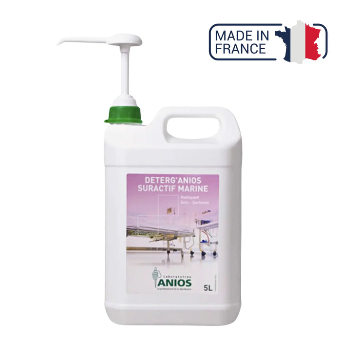 Marine suractive deterg'anios - Floors and Surfaces - Wetting, dispersing and solubilizing effect - 1 L or 5L - Anios Anios 5-L