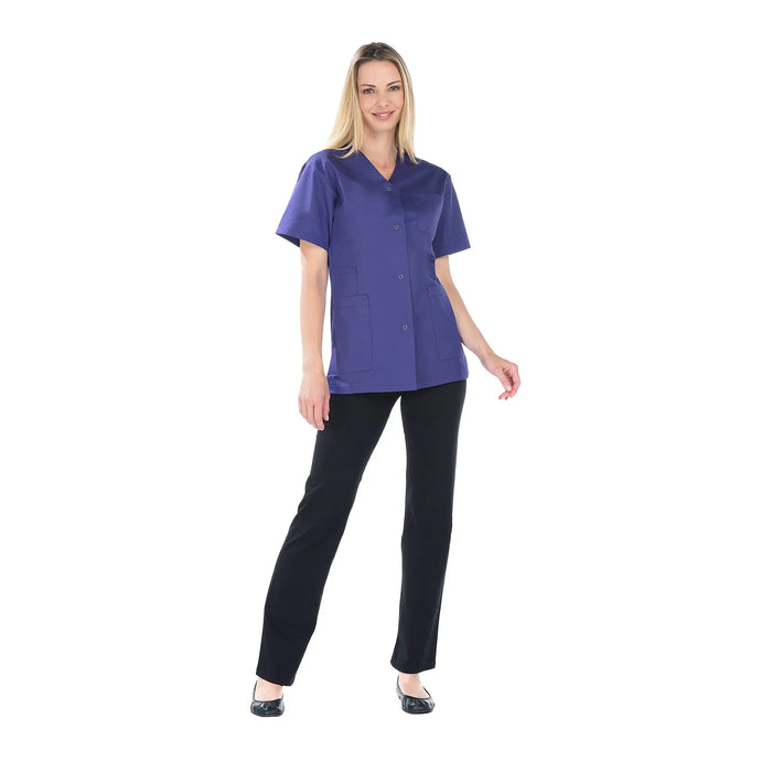 Dora - Tunic - Short sleeves - V-neck - Women - 75 cm - My Podologie