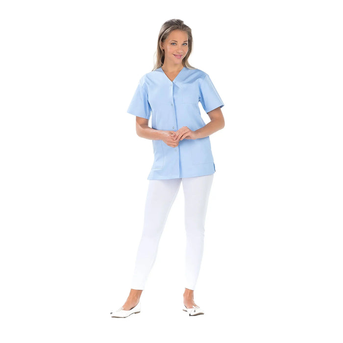 Dora - Tunic - Short sleeves - V-neck - Women - 75 cm - My Podologie